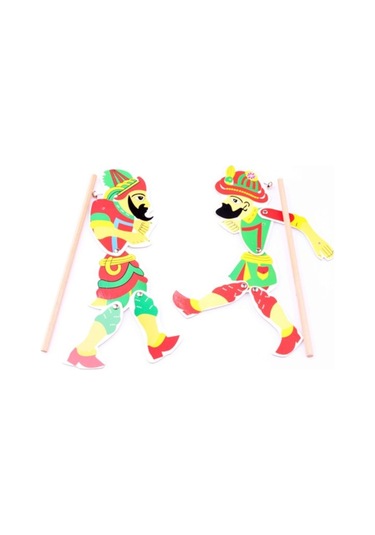Hacivat ve Karagöz Oyun Seti / Geleneksel Oyun 3 Adet