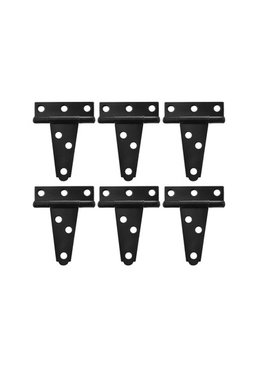 Suntek T Kayış Menteşe Paslanmaz Siyah Üçgen Ahır 2inç