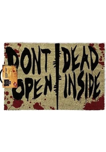 Paspas The Walking Dead Dont Open Dead Inside Çok Renkli