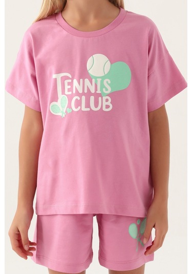 Rolypoly Tennis Club Pembe Kız Çocuk Şort Takım 5274-42920 Mor