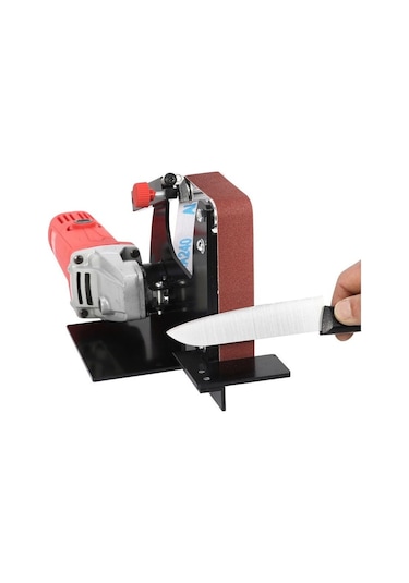 Rox Wood 0029 Taşlama Motoru Takılan Şerit Bant Zımpara Sehpası