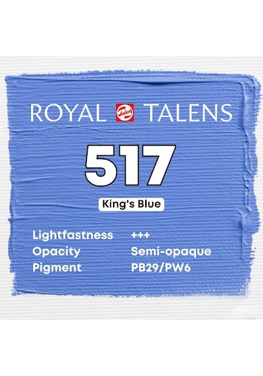 Talens Art Creation Akrilik Boya 75 ML Kings Blue 517