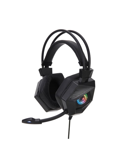 Geeksen G15mv Kablolu Oyun Kulaklığı - Dış Mikrofon, Rgb Işık Efekti, Ses Kontrol, Sessiz Mod, 3.5mm+usb Bağlantı, Siyah