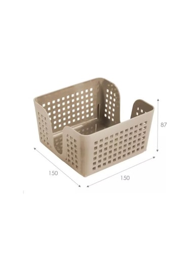 Vıolet Loft Peçetelik 15 Cm Kare Latte 236794697 Kahverengi-gri