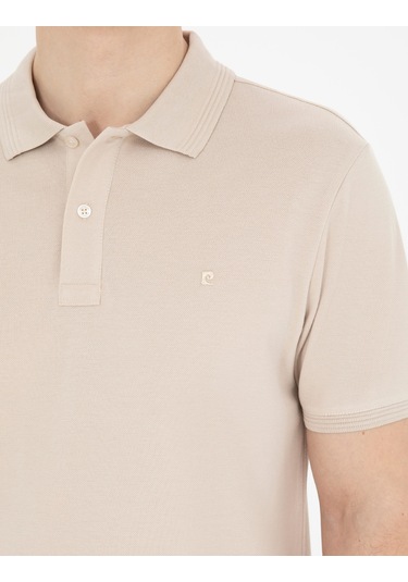 Pierre Cardin Erkek Taş Tişört Basic 50280754-vr049