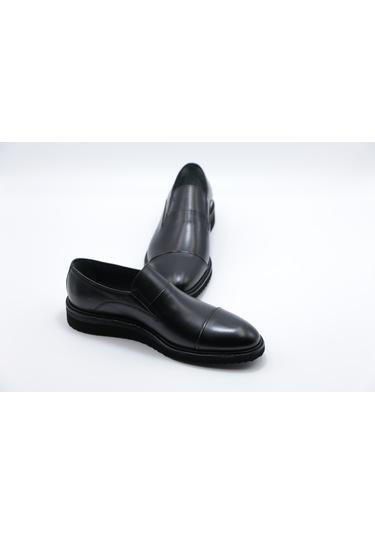 Smart 1041 Kauçuk Taban Hakiki Deri Erkek Bot Siyah