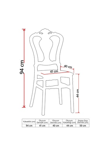 2 Adet Carisma Beyaz Pratik Sandalye / Balkon-bahçe-mutfak