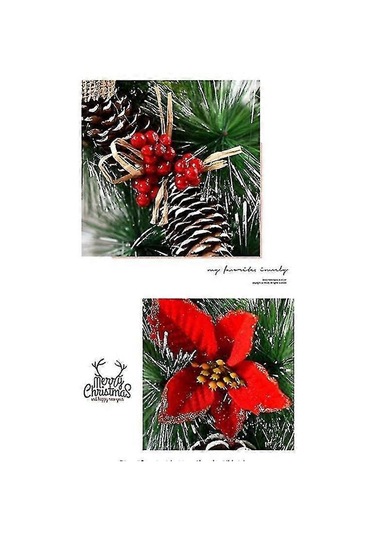 Wjtg Noel Çelengi, Kapı Çelengi, Noel Dekorasyon Çelengi, Noel Çelengi