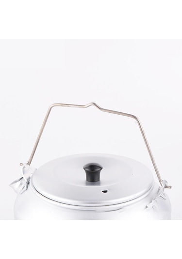 Teltree C802 Alüminyum Retro Çaydanlık: 0.8l Hacim, Ultra Hafif, Kamp Ve Doğa Yürüyüşü İçin İdeal Gümüş