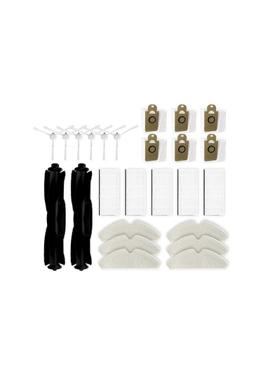 T1 Pro / T1s Pro / T1 Temizleyici Aksesuarları Robot Süpürge Silindir Fırça Hepa Filtre Paspas Bezi Toz