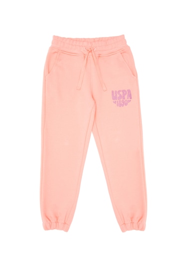 U.s. Polo Assn. Kız Çocuk Eşofman Altı 50316849-vr105 Neon Pembe//neon Pınk