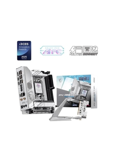 Msı Mpg Z890ı Edge Tı Wıfı7 Ddr5 Hdmı-dp Pcıe 5.0 1851p Mıtx
