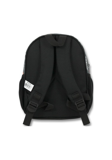 Famebag-ümit Çanta Siyah Gri Dinazor Anaokulu Çantası 3'lü Set