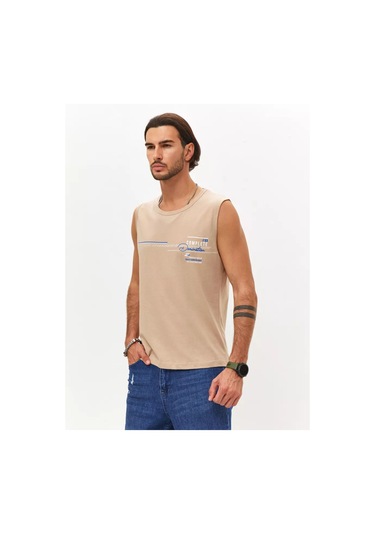 Coffa Yazlık Baskılı Spor Atlet 75832309 Bej