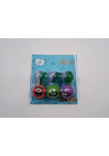 DOBO PET 3'lü Set Kedi Top Oyuncak