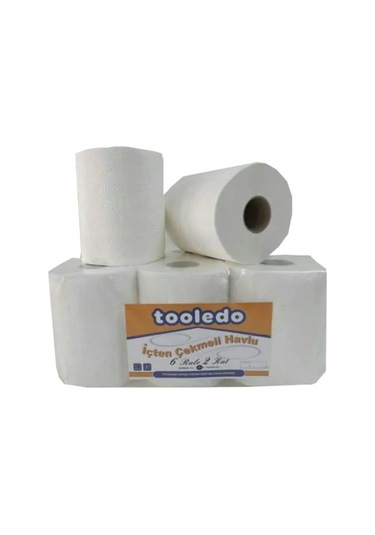Tooledo İçten Çekmeli Kağıt Havlu 6'lı