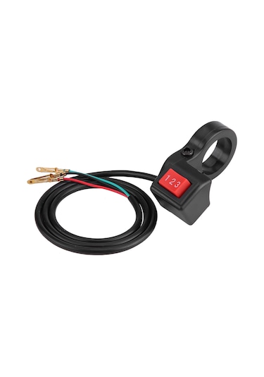 Yaozixa Motosiklet, Elektrikli Bisiklet Ve Scooter İçin 3 Vitesli Elektrikli Kumanda Anahtarı - 22mm Çapında Sağlam Plastik Ve Metal Yapı