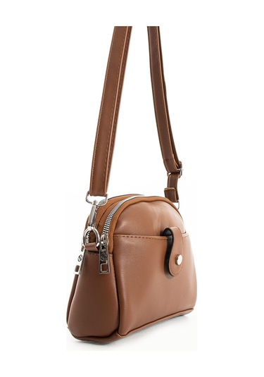 Elit Snm1420c Kadın Omuz Çantası Taba Taba