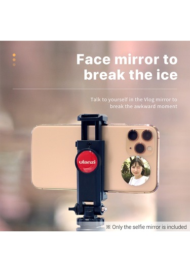 Springsun Selfie Çubuğu Ulanzi Evrensel Akıllı Telefon Selfie Vlog Aynası İphone Samsung Fotoğraf Video Selfie Vlog Aksesuarları İle Uyumlu