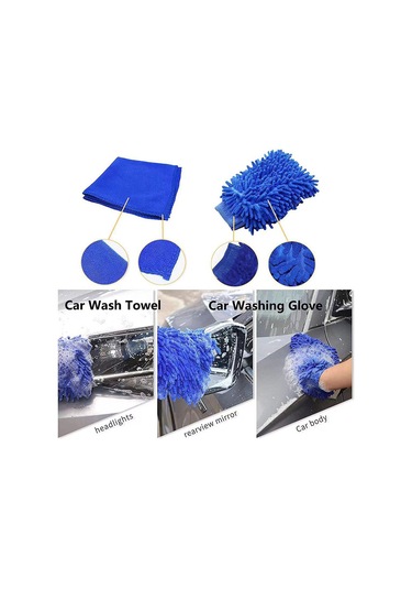 27 Adet Araba Temizleme Fırçaları Parlatma Pedleri E23563