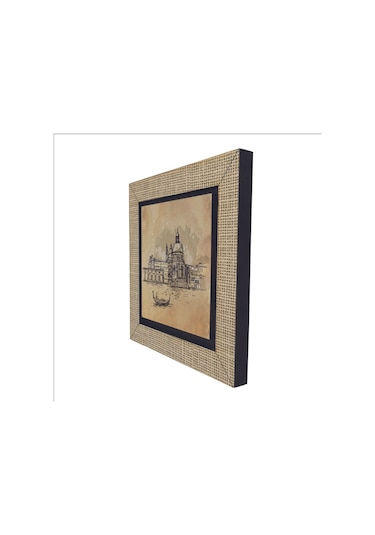 Venedik Görseli Baskılı Mdf Magnet 7x7 413