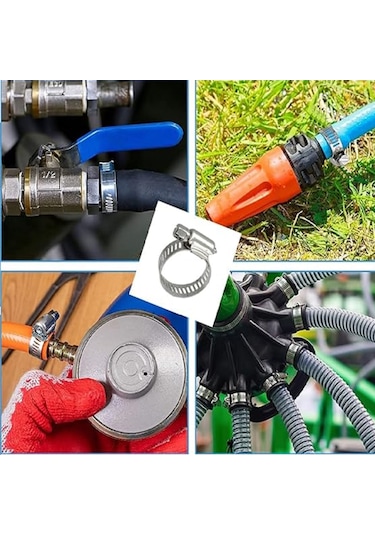 Hortum Boru Kelepçesi Ayarlı Erbi 16x23 - 5 Adet