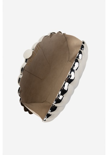 Valmenti Kadın Vegan Gri Abiye Çanta 1083 0012 Bn Cnt Y25 Gumus GRİ