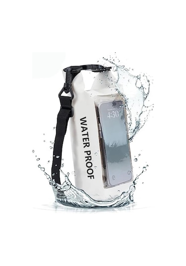 Vkemall 2l Pvc Su Geçirmez Sırt Çantası - Outdoor Ve Spor Aktiviteleri İçin Moda Ve Dayanıklı