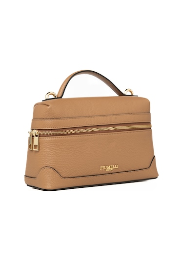 D85 Sand Portföy Çantası Kadın Ivette M Piumelli Milano Bag D85 Sand