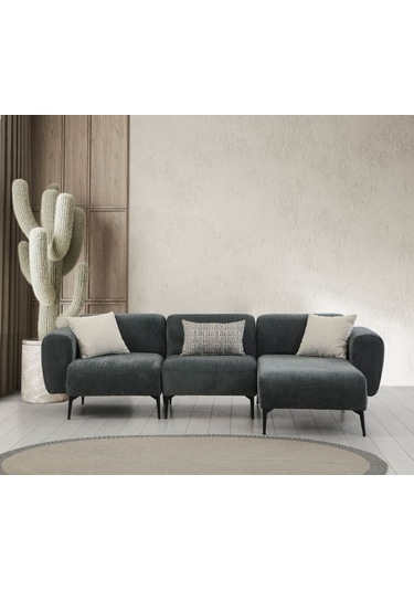 Reyna Köşe Koltuk Mona12 Gri