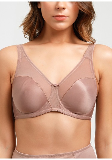 Suwen Rosa Minimizer Toparlayıcı Sütyen Sw8335100 Vizon