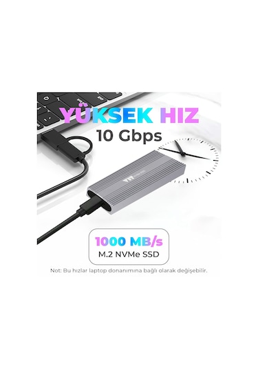 Vıt Taşınabilir Disk Usb 3.1 Gen 2 10gbps Metal Kasa Vdk01