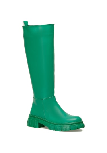 Butigo MONA 2PR Yeşil Kadın Çizme Yeşil