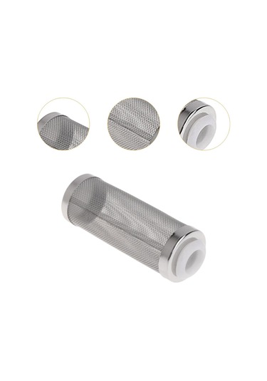 Homyl Akvaryum Filtresi Örgü Giriş Koruyucu Net, Paslanmaz