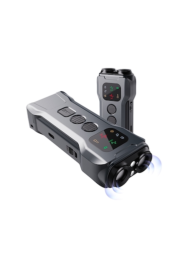 Moveevo P9 Akıllı Ultrasonik Köpek Havlama Önleyici Şarjlı Led'li Eğitim Cihazı - İç/dış Mekan