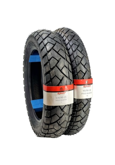 130/90-15 Ve 90/90-18 Tl Tubeless - Dubleks Chopper Lastik Takımı