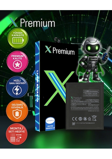 Xpremium Xiaomi Mi Note 3 Bm3a Batarya Pil Süper Yüksek Kalite 3400 Mah