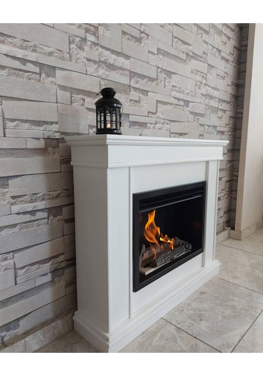 Blueflame Classıcal Whıte Bacasız Bio Etanol Şömine