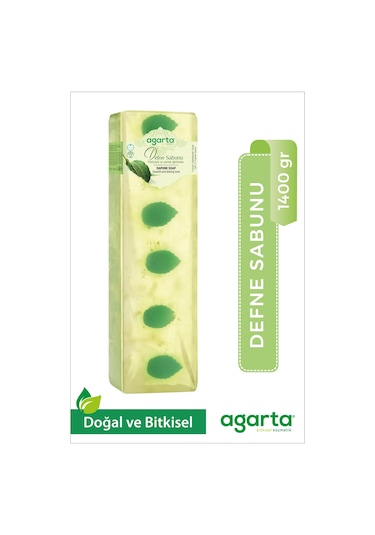 Agarta Doğal El Yapımı Defne Sabunu 1400 G