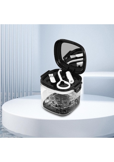 Dolıty Yaşlı Hediye Için Süzgeç Sepeti Protez Kupası Siyah