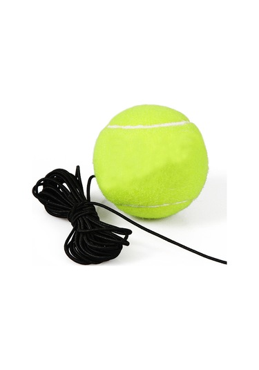 Konesam Tek Kişilik Tenis Egzersiz Aleti - Dayanıklı Tabanlı Rebound Topu İle Raket Becerileri Geliştirici