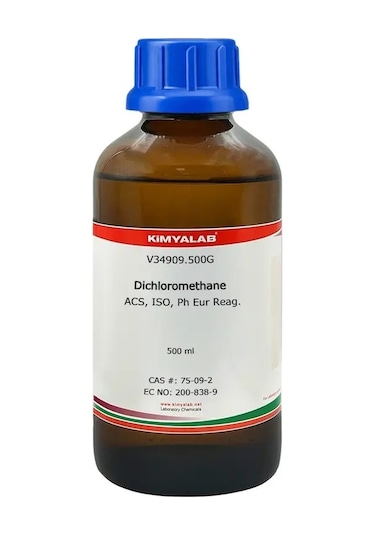 Metilen Klorür Diklorometan 99,9% Dichloromethane Gls 500 ML