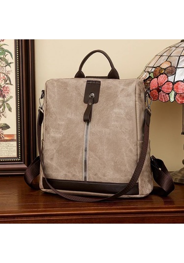 Çoklu Cepler Naylon Kadın Moda Sırt Çantaları Anti Hırsızlık Çok Renkli