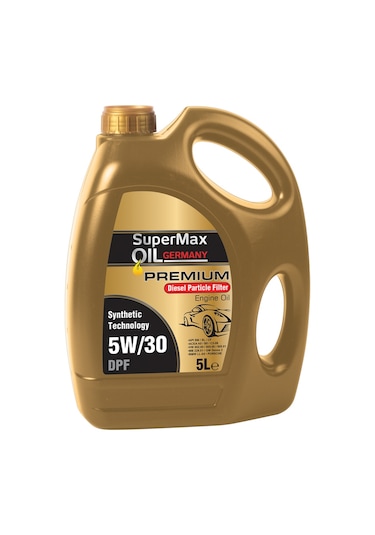 Supermax Oil Germany Premium 5W-30 DPF Sentetik Motor Yağı 5 L