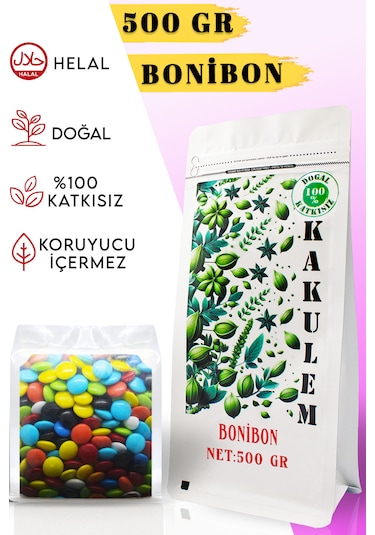 Kakulem Renkli Şekerler Bonibon Draje 500 G