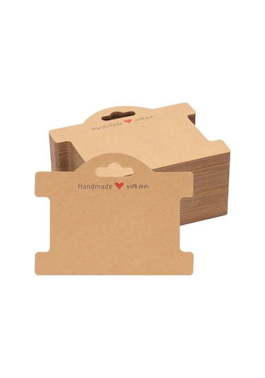 Willowhaven Beyaz 100 Adet Bileklik Kartı, Takı Display Kartları Çok Amaçlı 3.8x3.1 İnç