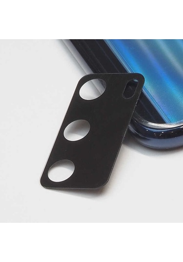 Huawei P40 Zore Kamera Lens Koruyucu Cam Filmi Siyah