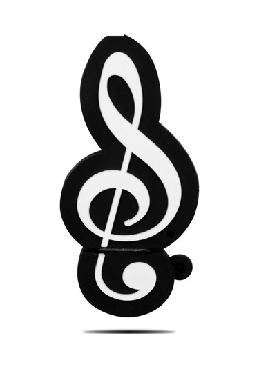 Sones Microdrive 128gb Usb 2.0 Müzik Notası U Diski