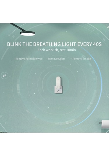 Geeroyoo "taşınabilir Hava Temizleyici: Ev, Ofis Ve Araçlar İçin Sessiz & Etkili Koku Giderici" Beyaz