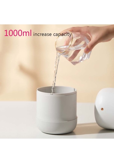 M09 Çift Nozullu Hava Nemlendirici Led Dijital Ekran Uv Sterilizasyon Taşınabilir Araç Nemlendirici, Ürün Özellikleri: Şarj Edilebilir Tip Yeşil